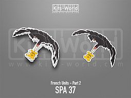 Kitsworld SAV Sticker - French Units - SPA 37 W:100mm x H:87mm 